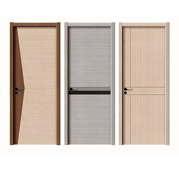 Melamine Solid Wooden Door For Houses